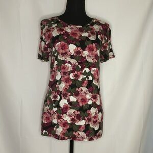 BANANA REPUBLIC FLORAL BLOUSE